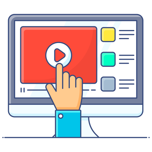 Video Tutorials & Explainers Icon